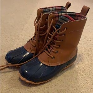 duck boots!